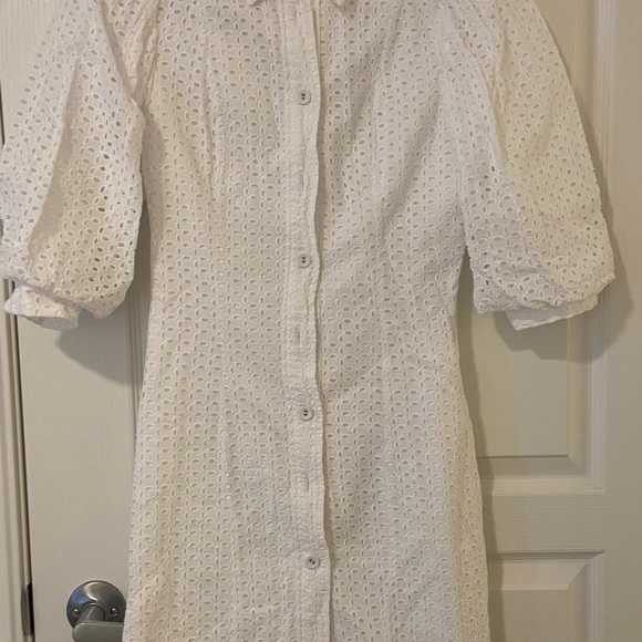 Dynamite Maddison Eyelet Dress - Picture 5 of 6